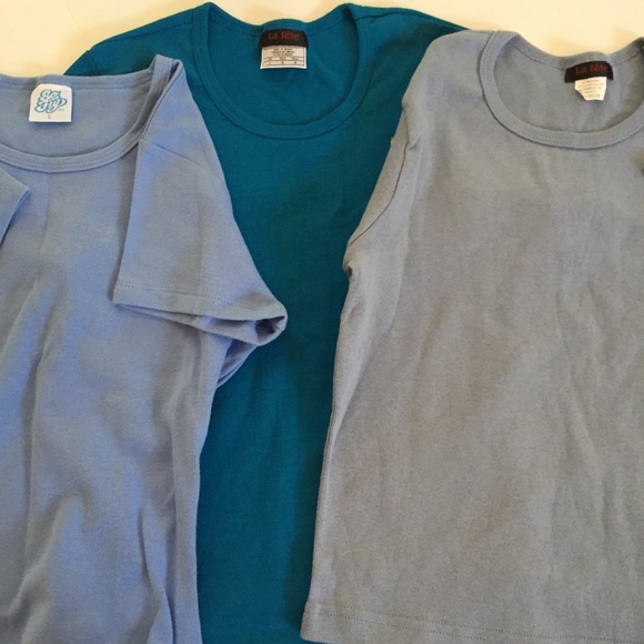 LOT OF 3 GIRLS SIZE LARGE MEDIUM COTTON T SHIRTS - Picture 2 of 6
